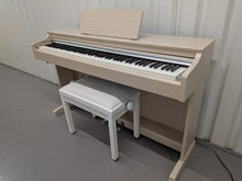 Load image into Gallery viewer, Yamaha Arius YDP-163 digital piano and stool in white ash finish stock #26325
