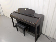 Load image into Gallery viewer, Yamaha Clavinova CLP-170 Digital Piano and stool in dark rosewood colour stock #26331
