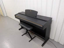 Load image into Gallery viewer, Yamaha Arius YDP-161 Digital Piano and stool satin black clavinova keyboard stock #26323
