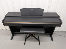 Load image into Gallery viewer, Yamaha Arius YDP-161 Digital Piano and stool satin black clavinova keyboard stock #26323

