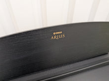 Load image into Gallery viewer, Yamaha Arius YDP-161 Digital Piano and stool satin black clavinova keyboard stock #26323
