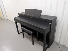 Load image into Gallery viewer, Yamaha Clavinova CLP-440 Digital Piano and stool in black stock no 26322
