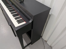 Load image into Gallery viewer, Yamaha Clavinova CLP-440 Digital Piano and stool in black stock no 26322
