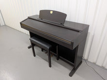 Load image into Gallery viewer, Yamaha Clavinova CLP-120 Digital Piano and stool in dark rosewood stock #26320
