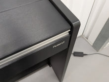 Load image into Gallery viewer, Roland F120R compact slim size Digital Piano in black finish stock # 26330

