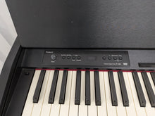 Load image into Gallery viewer, Roland F120R compact slim size Digital Piano in black finish stock # 26330
