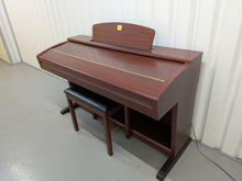 Load image into Gallery viewer, Yamaha Clavinova CVP-303 Digital Piano arranger + stool in mahogany stock #26329
