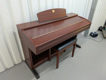 Load image into Gallery viewer, Yamaha Clavinova CVP-303 Digital Piano arranger + stool in mahogany stock #26329
