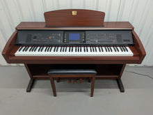 Load image into Gallery viewer, Yamaha Clavinova CVP-303 Digital Piano arranger + stool in mahogany stock #26329

