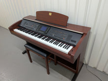 Load image into Gallery viewer, Yamaha Clavinova CVP-303 Digital Piano arranger + stool in mahogany stock #26329
