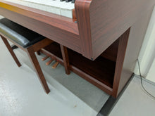 Load image into Gallery viewer, Yamaha Clavinova CVP-303 Digital Piano arranger + stool in mahogany stock #26329
