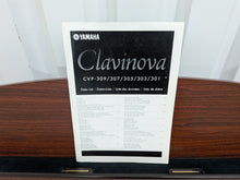 Load image into Gallery viewer, Yamaha Clavinova CVP-303 Digital Piano arranger + stool in mahogany stock #26329
