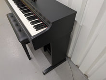 Load image into Gallery viewer, Yamaha Arius YDP-163 digital piano and stool in satin black stock #26335
