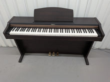 Load image into Gallery viewer, Roland HP101e Digital Piano in dark rosewood finish stock # 26337
