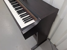 Load image into Gallery viewer, Roland HP101e Digital Piano in dark rosewood finish stock # 26337
