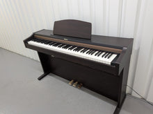 Load image into Gallery viewer, Roland HP101e Digital Piano in dark rosewood finish stock # 26337
