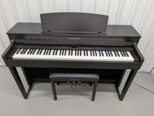 Load image into Gallery viewer, Yamaha Clavinova CLP-440 Digital Piano and stool in rosewood stock no 26359
