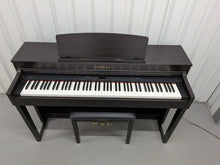 Load image into Gallery viewer, Yamaha Clavinova CLP-440 Digital Piano and stool in rosewood stock no 26359
