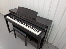 Load image into Gallery viewer, Yamaha Clavinova CLP-440 Digital Piano and stool in rosewood stock no 26359
