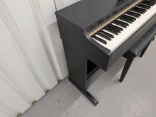 Load image into Gallery viewer, Yamaha Arius YDP-162 Digital Piano and stool in satin black, clavinova keyboard stock #26339
