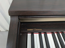 Load image into Gallery viewer, Yamaha Clavinova CLP-120 Digital Piano and stool in dark rosewood stock #26338
