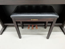Load image into Gallery viewer, Yamaha Clavinova CLP-120 Digital Piano and stool in dark rosewood stock #26338
