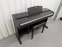 Load image into Gallery viewer, Yamaha Arius YDP-135 digital piano and stool in rosewood stock # 26367
