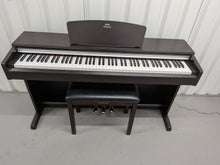 Load image into Gallery viewer, Yamaha Arius YDP-135 digital piano and stool in rosewood stock # 26367
