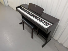 Load image into Gallery viewer, Yamaha Arius YDP-135 digital piano and stool in rosewood stock # 26367
