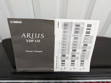 Load image into Gallery viewer, Yamaha Arius YDP-135 digital piano and stool in rosewood stock # 26367
