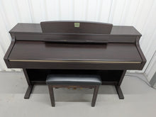 Load image into Gallery viewer, Yamaha Clavinova CLP-340 Digital Piano and stool in rosewood stock # 26364
