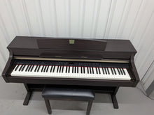 Load image into Gallery viewer, Yamaha Clavinova CLP-340 Digital Piano and stool in rosewood stock # 26364

