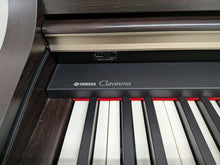 Load image into Gallery viewer, Yamaha Clavinova CLP-340 Digital Piano and stool in rosewood stock # 26364
