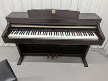 Load image into Gallery viewer, Yamaha Clavinova CLP-340 Digital Piano and stool in rosewood stock # 26364

