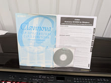 Load image into Gallery viewer, Yamaha Clavinova CLP-340 Digital Piano and stool in rosewood stock # 26364
