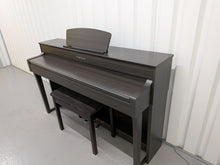 Load image into Gallery viewer, Yamaha Clavinova CLP-635 CLP-635DW Digital Piano dark walnut finish stock #26353
