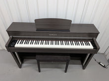 Load image into Gallery viewer, Yamaha Clavinova CLP-635 CLP-635DW Digital Piano dark walnut finish stock #26353
