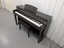 Load image into Gallery viewer, Yamaha Clavinova CLP-635 CLP-635DW Digital Piano dark walnut finish stock #26353
