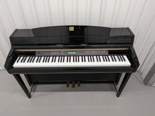 Load image into Gallery viewer, Yamaha Clavinova CLP-280 in Polished glossy black + matching stool stock # 26366
