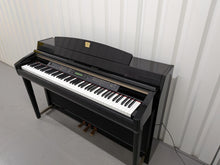 Load image into Gallery viewer, Yamaha Clavinova CLP-280 in Polished glossy black + matching stool stock # 26366
