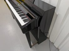 Load image into Gallery viewer, Yamaha Clavinova CLP-280 in Polished glossy black + matching stool stock # 26366

