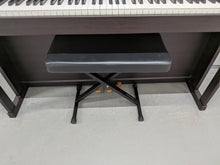 Load image into Gallery viewer, Roland HP203 digital piano and stool in dark rosewood finish stock number 26368
