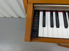 Load image into Gallery viewer, Yamaha Clavinova CLP-220 digital piano and stool in cherry wood finish stock number 26363
