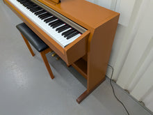 Load image into Gallery viewer, Yamaha Clavinova CLP-220 digital piano and stool in cherry wood finish stock number 26363

