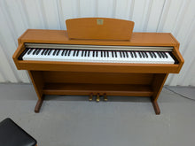 Load image into Gallery viewer, Yamaha Clavinova CLP-220 digital piano and stool in cherry wood finish stock number 26363
