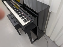 Load image into Gallery viewer, Yamaha Clavinova CSP-170 Digital Smart Piano polished black + stool stock # 26379

