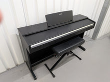 Load image into Gallery viewer, Yamaha Arius YDP-142 Digital Piano + folding stool in satin black stock #26380

