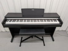 Load image into Gallery viewer, Yamaha Arius YDP-142 Digital Piano + folding stool in satin black stock #26380

