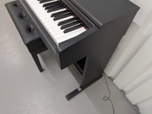 Load image into Gallery viewer, Yamaha Arius YDP-145 digital piano and stool in satin black finish stock #26388
