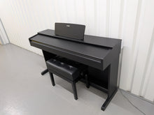 Load image into Gallery viewer, Yamaha Arius YDP-143 Digital Piano and stool in satin black finish stock #26387
